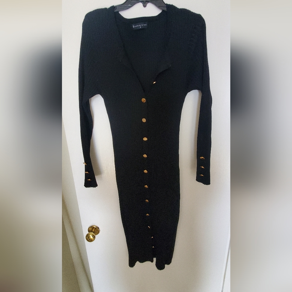 FASHION 2 FIGURE SIZE 0 ( XL) Stretch Bodycon Sweater Dress.